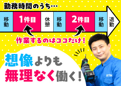 株式会社ニットー【名古屋証券取引所メイン市場上場】 工事スタッフ／賞与5カ月分／安定の上場企業／多彩な案件