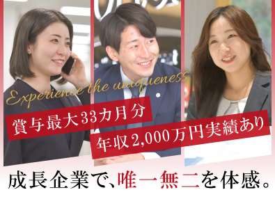 株式会社ボルテックス コンサル営業／年収2000万円可能！／土日祝休／年休125日