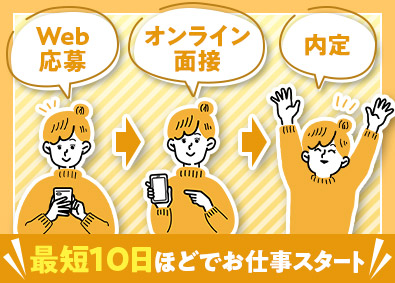 株式会社リクルートスタッフィング(リクルートグループ) カンタン事務／オンライン面接実施中／在宅あり／原則定時退社