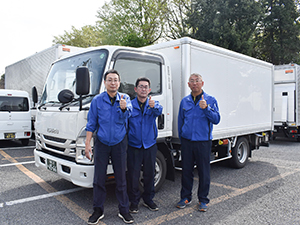 株式会社M-LOGICOM 配送ドライバー／9割が未経験入社／1日平均2～3件の配送
