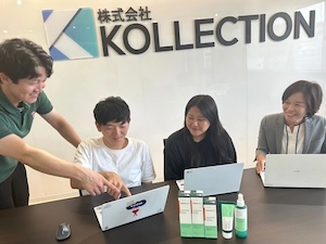 株式会社ＫＯＬＬＥＣＴＩＯＮ 韓国コスメ等の品質管理／未経験歓迎／定時退社／年休124日
