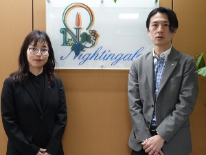 株式会社ナイチンゲール 人材営業／未経験歓迎／年休125日／2カ月の研修制度あり