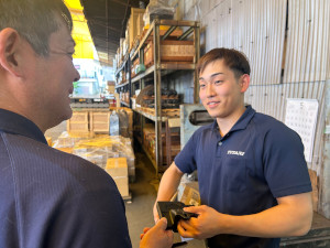 ユタニ工業株式会社 ルート営業／未経験入社8割／賞与年3回／残業15ｈ以下／大阪