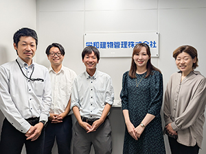 栄和建物管理株式会社 ビルメンテナンス会社の事務所スタッフ／完休2日／年休121日