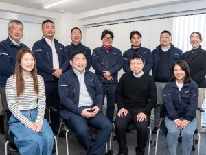 カイトウ建築設備工業株式会社 工事のサポート事務／未経験歓迎／月給30万円～／年休120日