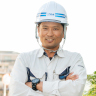 中途入社／5年目／前職：舗装工事の施工管理