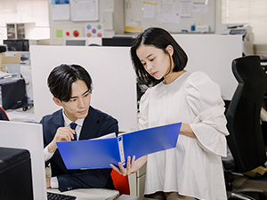 株式会社サンエイ 営業事務／残業なし／年休126日／土日祝休み／賞与年2回