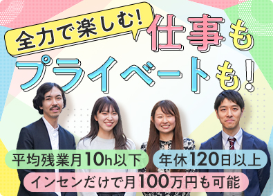クレイトエージェンシー株式会社 インサイドセールス（内勤営業）／未経験でも月給30万円～
