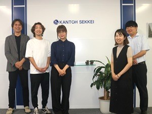 株式会社関東設計（東京本社） 設計（補助）BIM・CADオペ／定着率95%／残業代全額支給