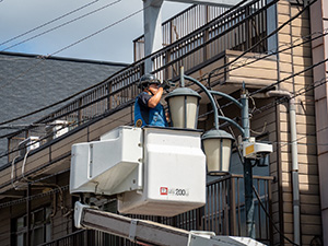 賛光電器産業株式会社 街路灯の電気工事スタッフ／未経験歓迎／賞与年2回／転勤なし