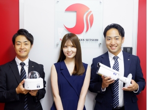 株式会社日本防犯設備 防犯カメラ設置スタッフ／月給30万円以上／土日祝休み