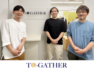 株式会社トゥ・ギャザー 提案営業（アパレル副資材orゴルフウェア卸売）／年休130日