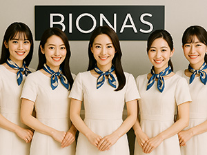 株式会社ＬＡＶＡ　Ｉｎｔｅｒｎａｔｉｏｎａｌ（BIONAS） オープニング！サロンスタッフ／住宅手当5万円／完全週休2日制