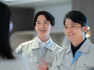 株式会社ハヤカワ 外装工事の法人営業（ルート既存営業が9割）／月給34万円～