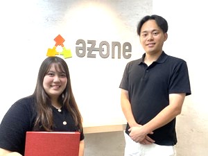 株式会社Ａｚ　Ｏｎｅ 営業事務／未経験歓迎／残業ほぼ無し／年間休日125日！