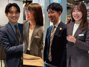 株式会社オンリー スーツの販売職／未経験歓迎／通常賞与・業績による特別賞与も有