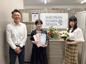 株式会社ヨーロピアンフラワーデザイン連盟 フラワー教室の運営アドバイザー／未経験歓迎／服装自由OK