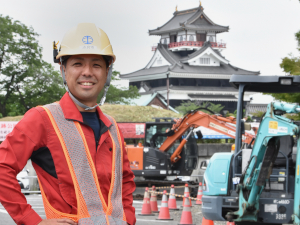 株式会社丸中組 土木施工管理／土日祝休み／転勤なし／閑散期長期休暇可能