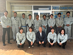 株式会社 柏原工業 （1）施工管理（2）配管工（3）施工スタッフ（資格経験不問）