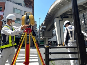 株式会社テクノリサーチ 測量スタッフ／年休124日／完全週休2日／土日祝休／面接1回