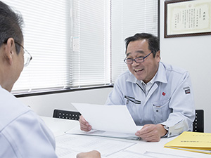 菱和建設株式会社 建築積算／年間休日125日／残業月平均15h／内勤メイン