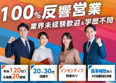 株式会社木立 不動産営業職／年休120日以上／オンライン商談・100％反響
