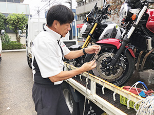 株式会社ホンダドリームジャパン(グループ会社／株式会社ホンダモーターサイクルジャパン) 二輪車の配送／未経験歓迎／運転が好きな方／30～40代活躍中