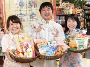 株式会社沖縄物産企業連合 沖縄の企画・店舗運営／家賃補助6万円／年休124日／賞与3回