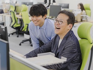 オフィスケイワン株式会社 IT営業／完全週休2日制／年休120日以上／残業月10h以下