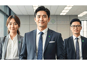 グローバルソリューション株式会社 人材派遣の法人営業／未経験歓迎／年間休日128日／残業月5h