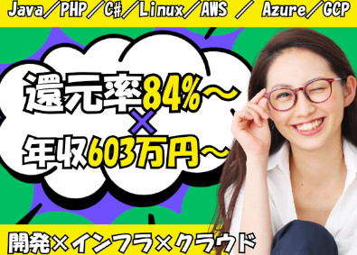 株式会社テドリアップ 開発エンジニア／原則リモート／即給与反映／還元率84％以上