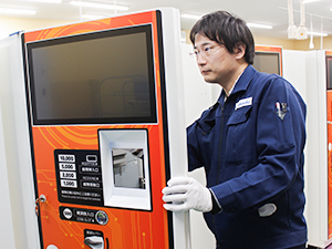 旭精工株式会社 当社製品（自動精算機・両替機など）のカスタマーサポート
