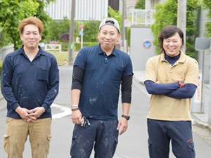株式会社LEAP RISE 防水工事士／年休120日／土日祝休／力仕事少なめ／即採用可能