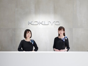 コクヨアンドパートナーズ株式会社 ショールーム受付事務／未経験OK／土日祝休・残業3h程度