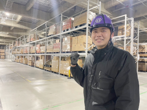 株式会社アットライン 物流管理スタッフ／月給28万円／実質年休125日／未経験歓迎