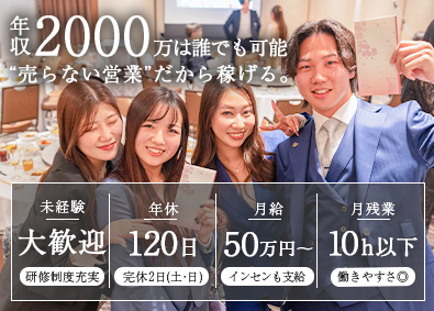 株式会社ケイタスプラン 買取営業／未経験歓迎／売らないから稼げる！／関西１期生採用！