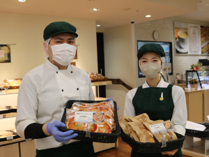 日本総合住生活株式会社(UR都市機構グループ) URグループ運営／パン屋の副店長／賞与年3回／残業20h以下