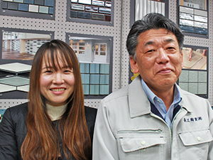 長江陶業株式会社 タイル建材の商社営業／未経験OK／年休120日／月給25万～