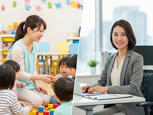 株式会社ＭＩＲＡＴＺ 総合職（採用担当・保育士）／未経験可／残業ゼロ／年休123日