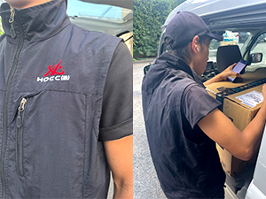 ホック株式会社 軽貨物配送ドライバー／正社員確約／土日祝休／平均月収60以上