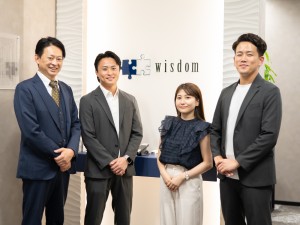 株式会社ウィズダム 不動産事務／年休125日以上／7h勤務／残業ほぼ無／完休2日