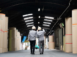 株式会社岡山製紙【スタンダード市場】 法人営業／未経験歓迎／土日祝休／基本定時退社／借上独身寮あり