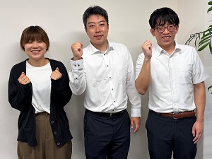 イヌイ株式会社 ルート営業／未経験歓迎／月給27万円～／年間休日127日