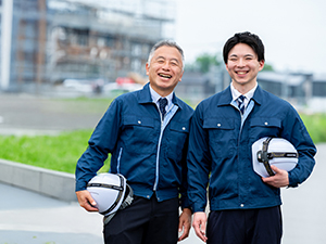 株式会社リンカイ 施工管理（土木・建築）／月給38万円～／前給考慮／定年70歳