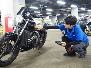 株式会社ジャパンバイクオークション バイクの検査員／未経験歓迎／年休120日以上／残業少なめ