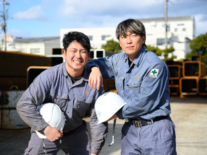 佐々木製鑵工業株式会社 未経験歓迎の製造スタッフ／実働7.5時間／定着率95％以上