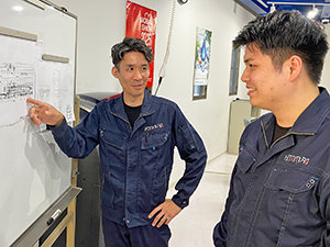 株式会社北村製作所 お菓子用はさみ焼きマシンの設計／土日休み／賞与4ヵ月