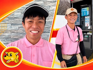九販石油株式会社 GSの店長候補／月給33万円／賞与年3回／北九州or下関勤務