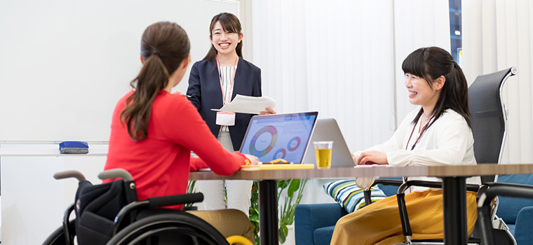 特例子会社の様子