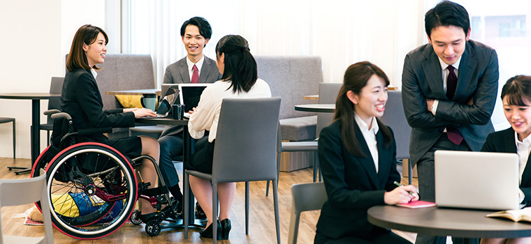 障害者雇用の職場イメージ